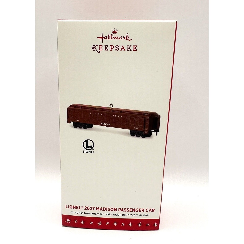 2016 Hallmark Keepsake Lionel 2627 Madison Passenger Car Ornament